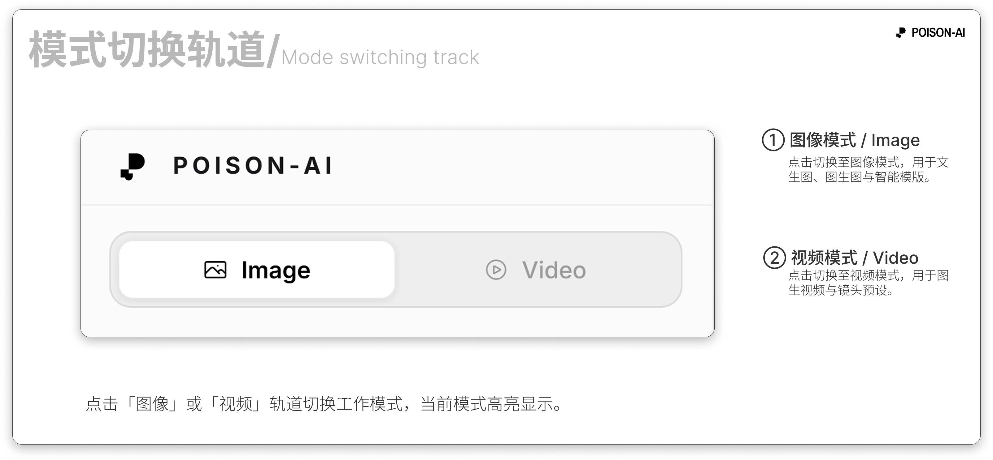 「图像」与「视频」标签切换位置与高亮状态